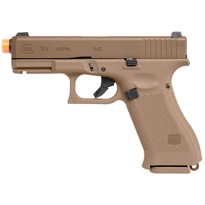 GLOCK GEN5 G19X GBB 6MM - COYOTE – CC Military Surplus, Inc.