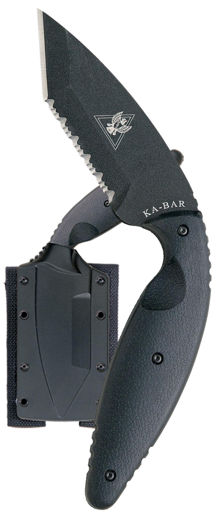Large TDI Tanto Knife, Serrated, Ka-Bar