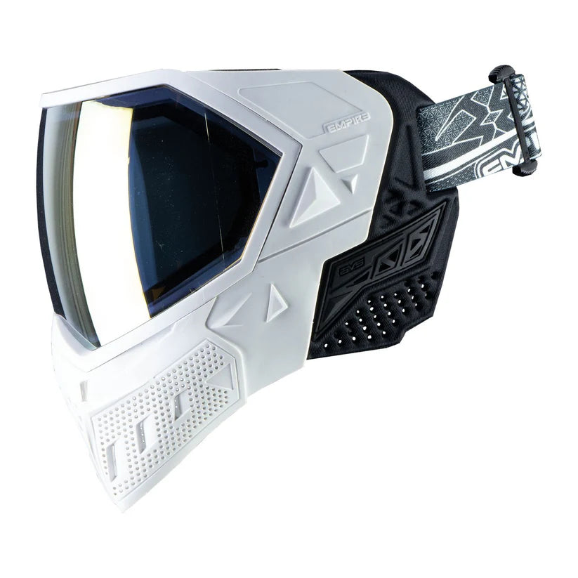 Empire EVS White/White with Thermal Gold/ Thermal Clear Lenses