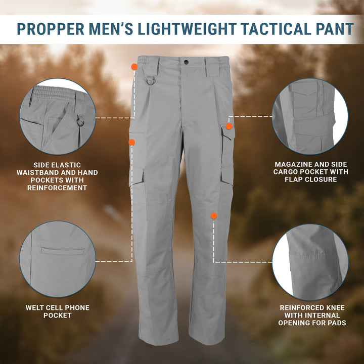 Propper® Men’s Lightweight Tactical Pant GREY (F5252-50)