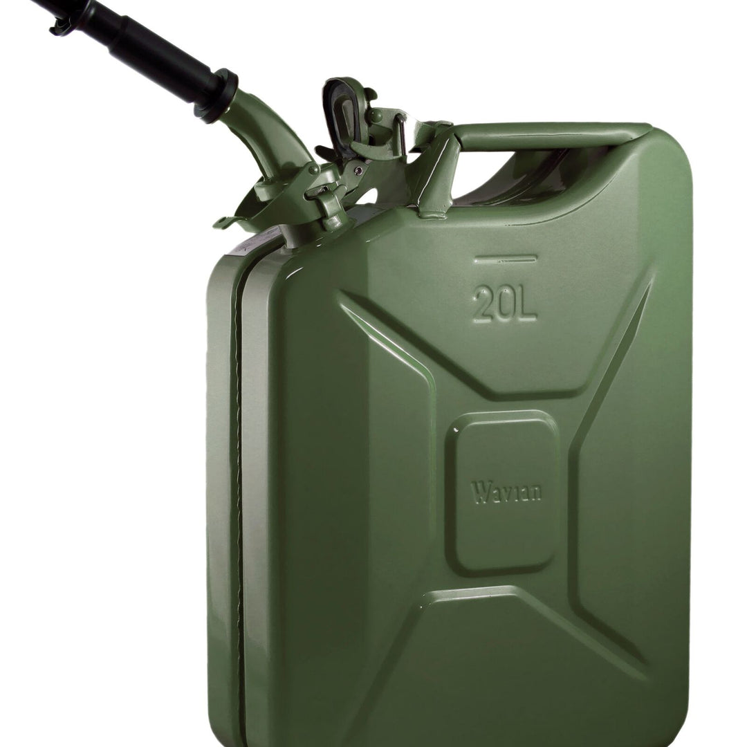 20L Gasoline Jerry Can - Olive Green