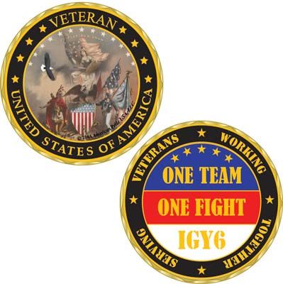 CHALLENGE COIN-U.S. VETERAN
