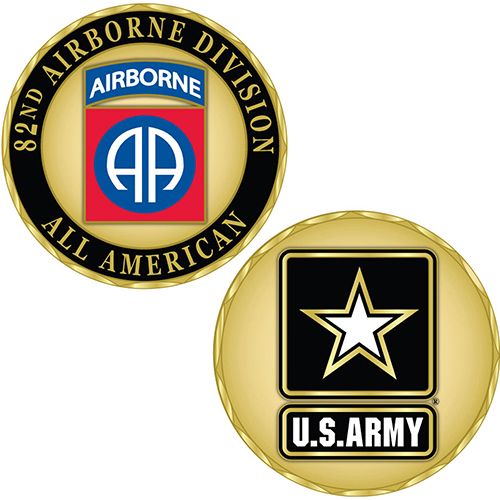 CHALLENGE COIN-ARMY,082ND ABN DIV