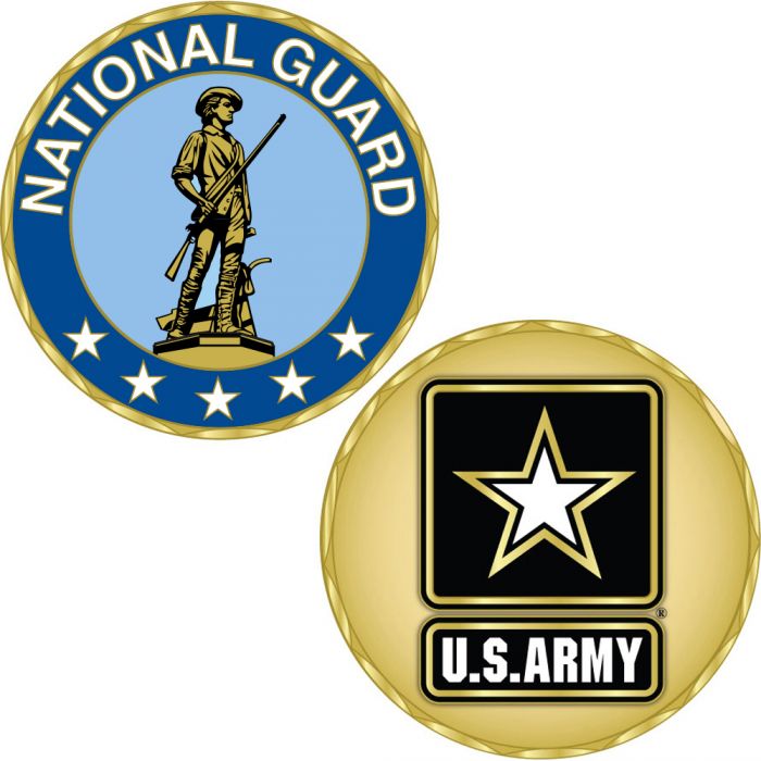 CHALLENGE COIN-ARMY,NG NATIONAL GUARD
