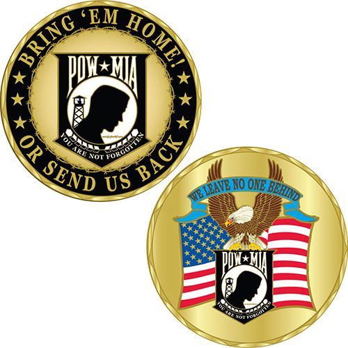 CHALLENGE COIN-POW*MIA