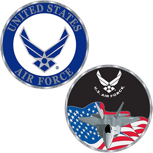 CHALLENGE COIN-USAF SYMBOL