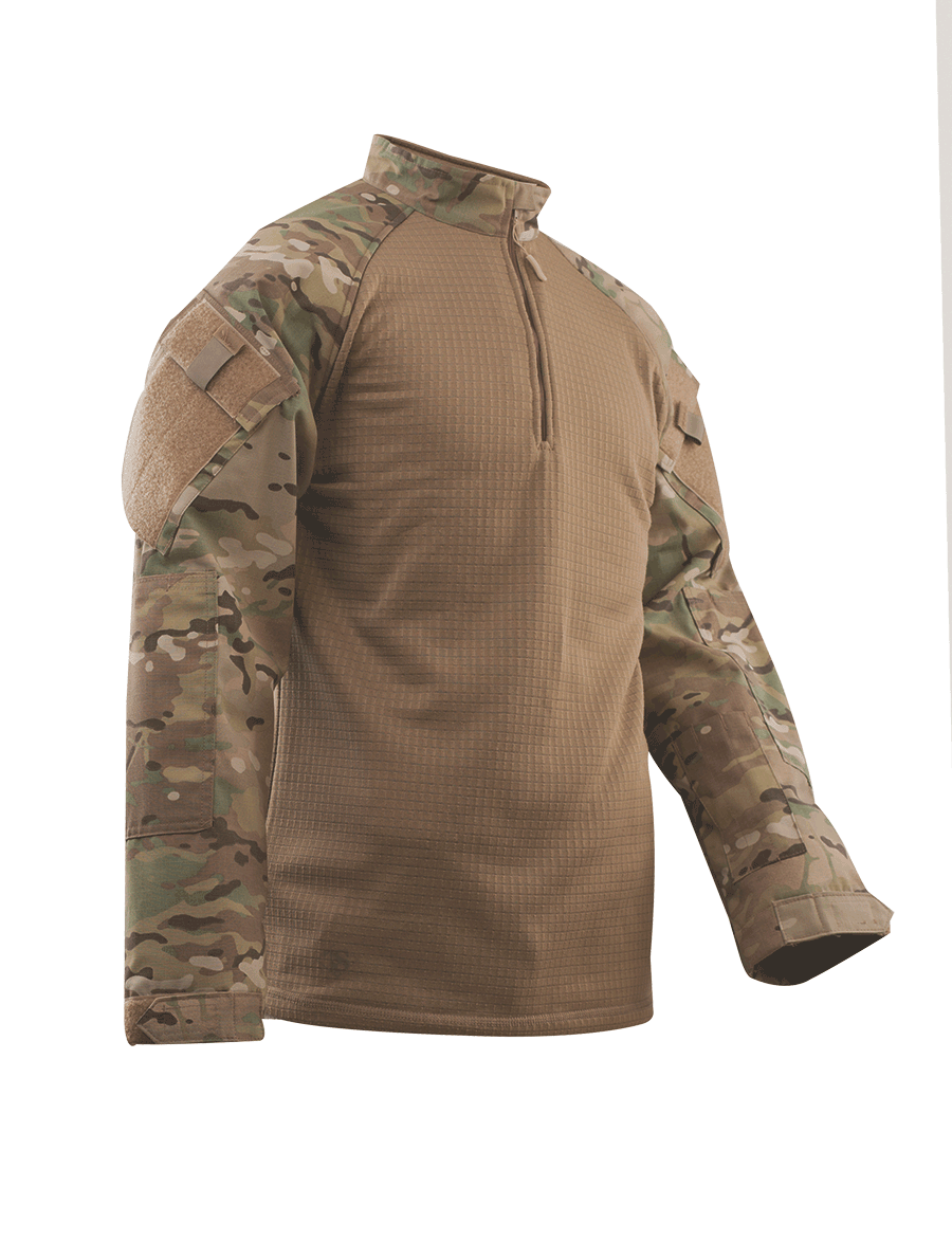 *T.R.U.® 1/4 ZIP COLD WEATHER COMBAT SHIRT- OCP (2524)
