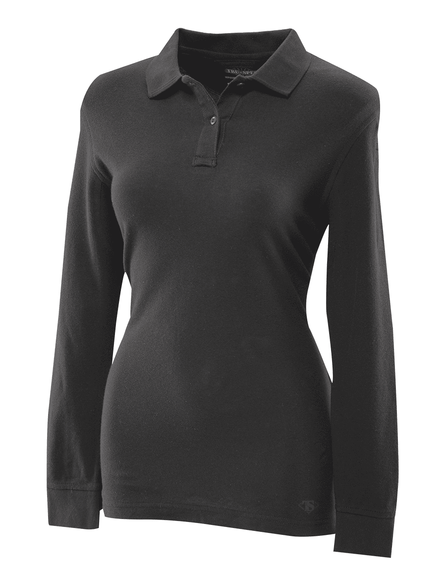 TRU-SPEC® WOMEN'S 24-7 SERIES® LONG SLEEVE CLASSIC 100% COTTON POLO (4473/4474)