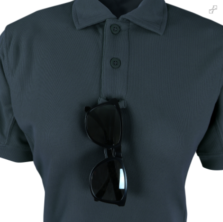 The Condor Performance Polo is our re-vamped on duty essential. The fabric is now knitted polyester that is treated to help wick more moisture and constructed to allow for better ventilation. The PTP holds true to its signature features such as the dual pen pockets, and microphone and sunglass clips