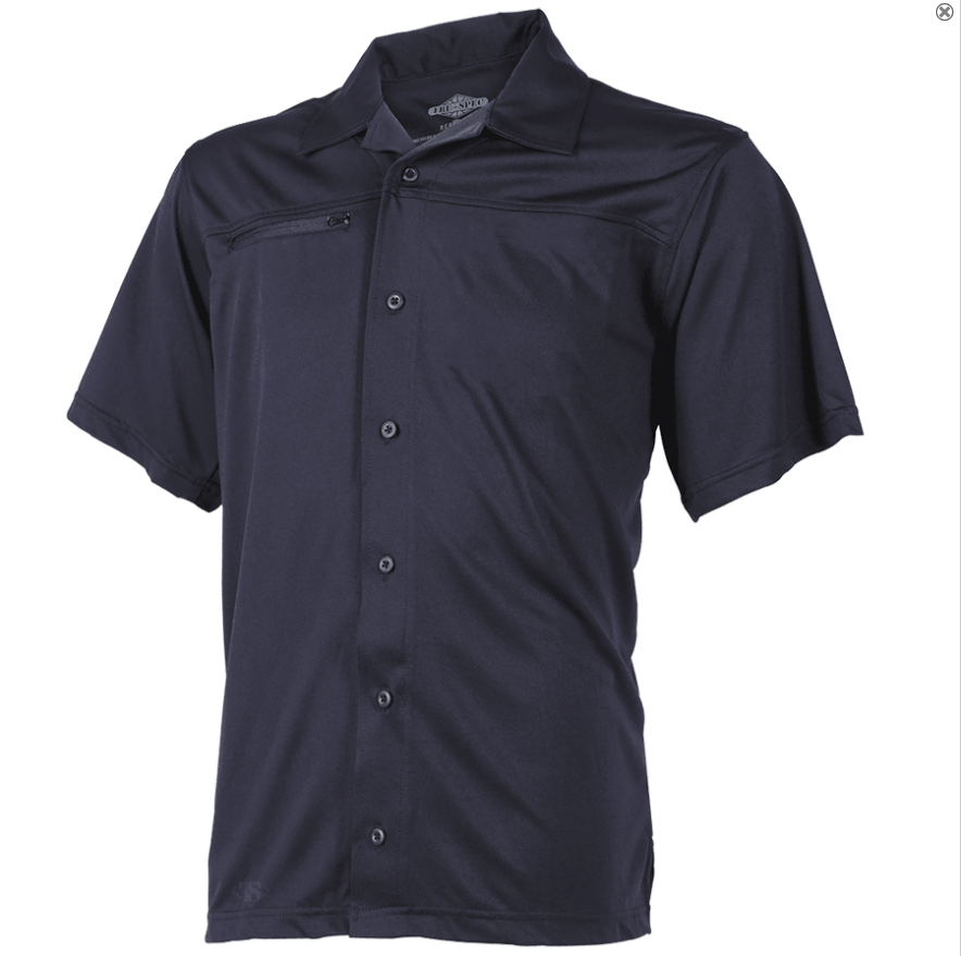 *MEN’S 24-7 SERIES® ECO TEC KNIT CAMP SHIRT- Navy (1459)