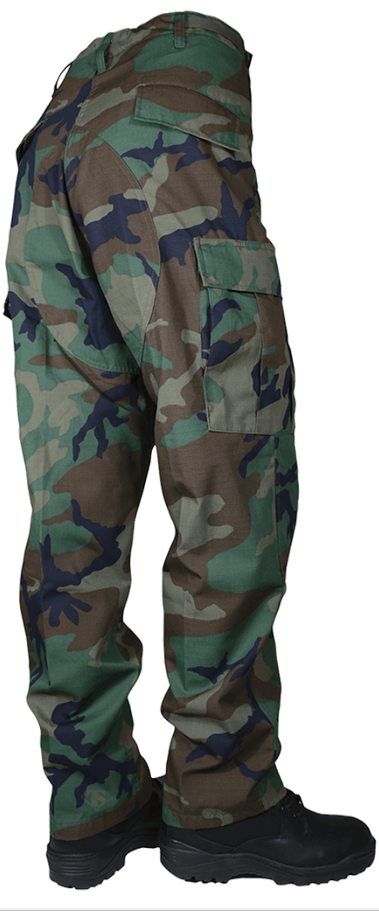 *MEN'S BASIC BDU PANTS- Woodland (1831)