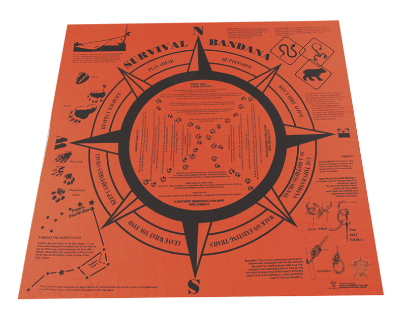 *SURVIVAL HANDKERCHIEF (3768)