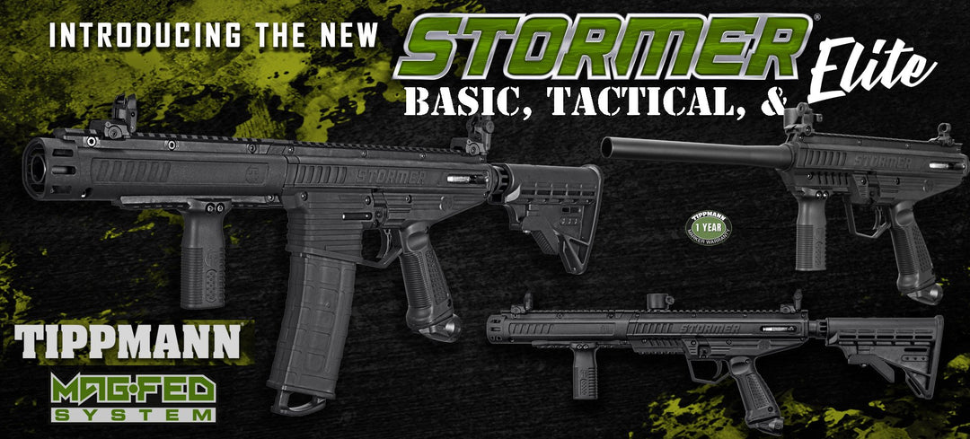 Now Carrying New Tippmann Stormers!