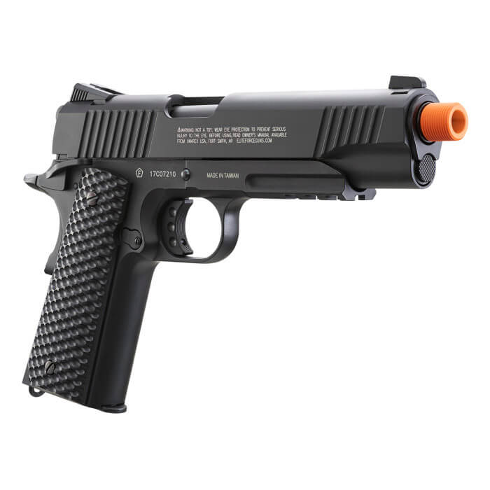 Elite Force 1911 TAC 6mm CO2 Airsoft Pistol Black