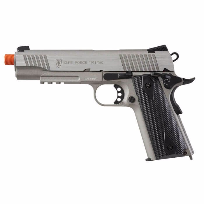 Elite Force 1911 TAC CO2 Pistol - 6MM - STAINLESS
