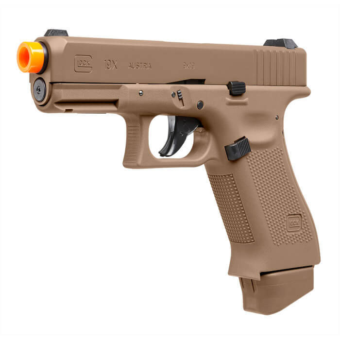 CO2ガスガン ZEWI GLOCK GLOCK G19X CO2 6MM AIRSOFT PISTOL COYOTE : ELITE FORCE – CC