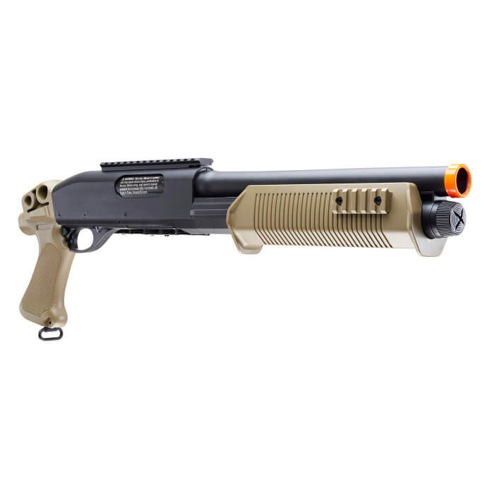 TACTICAL FORCE TRI-SHOT SHOTGUN-6MM-BLACK/TAN