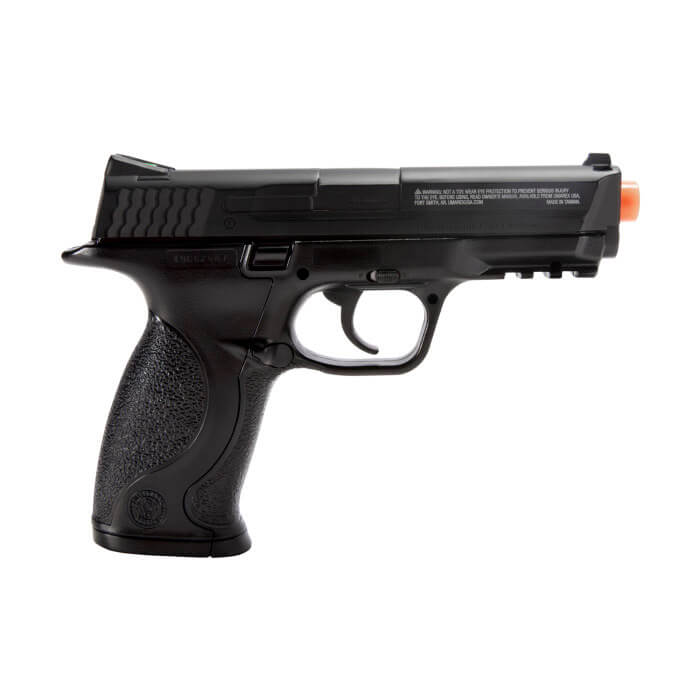 Smith & Wesson M&P 40 Black Airsoft Pistol 6mm CO2 : Non-Blowback