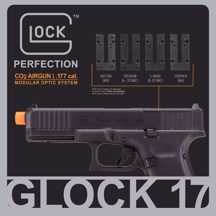 GLOCK G17 GEN 5 MOS GBB-6MM-BLACK