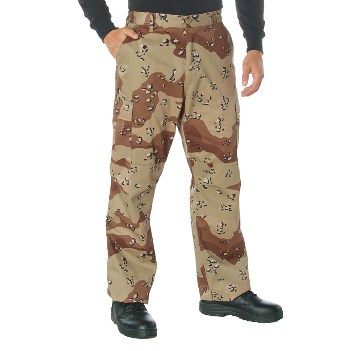 Rothco Relaxed Fit Zipper Fly BDU Camo Pants
