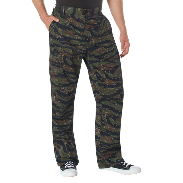 Rothco Relaxed Fit Zipper Fly BDU Camo Pants