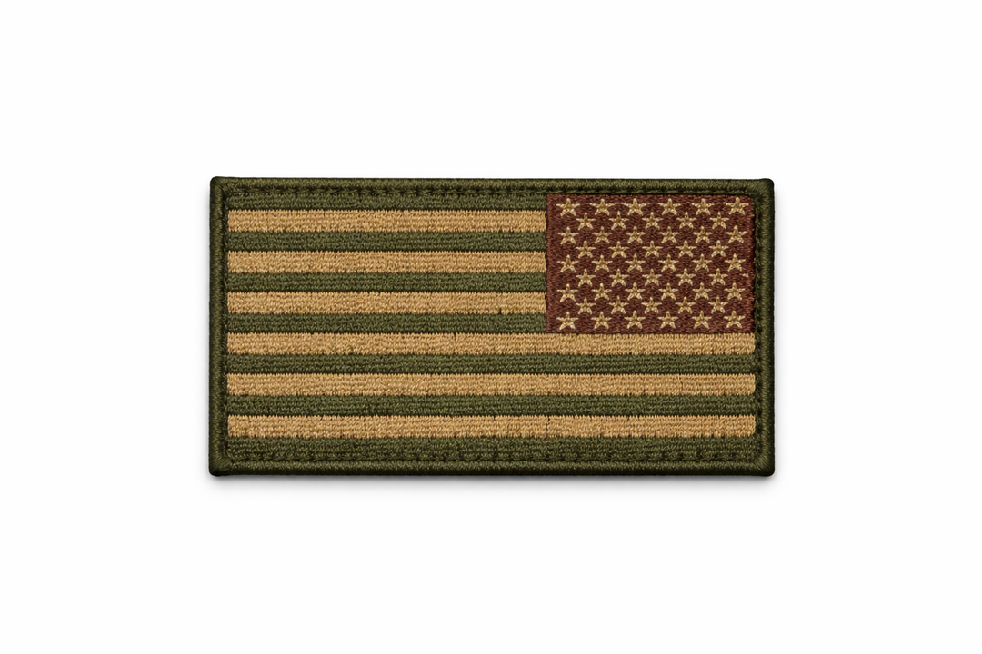 USA Flag 2" x 3.25" Patch