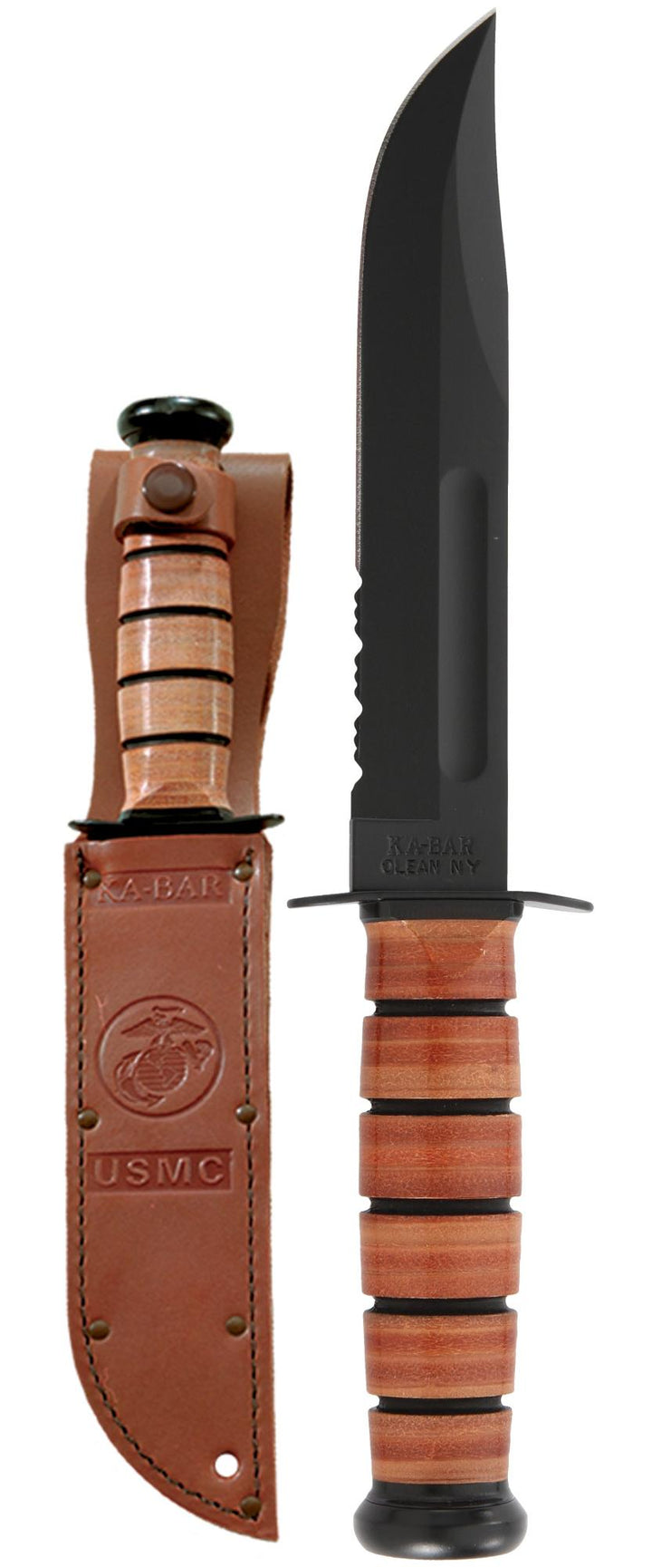 KA-BAR® USMC, Serrated Edge, Full Size