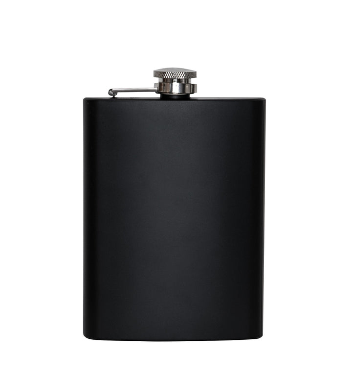 Black Stainless Steel Flask