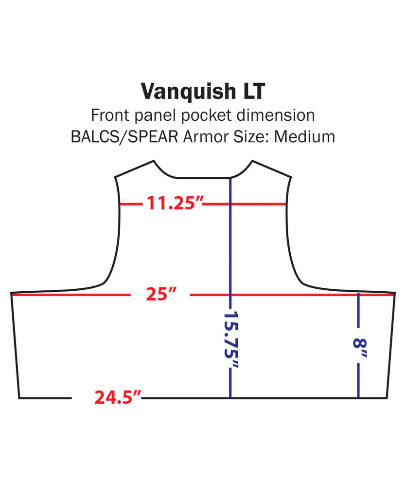 Condor Vanquish LT Plate Carrier