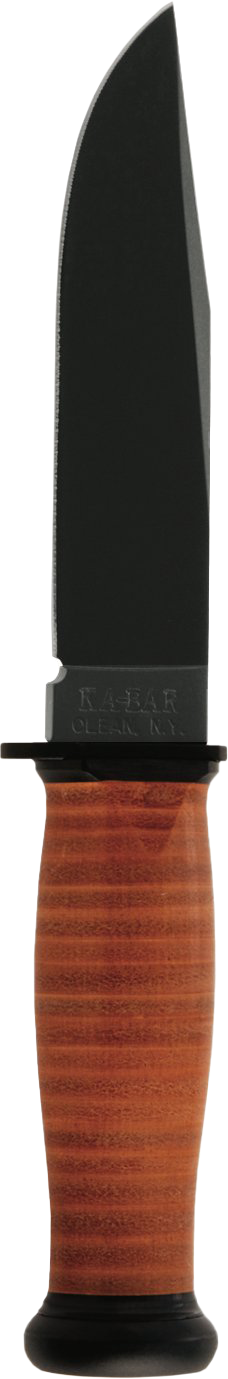 Ka-Bar Mark I, Leather Handle