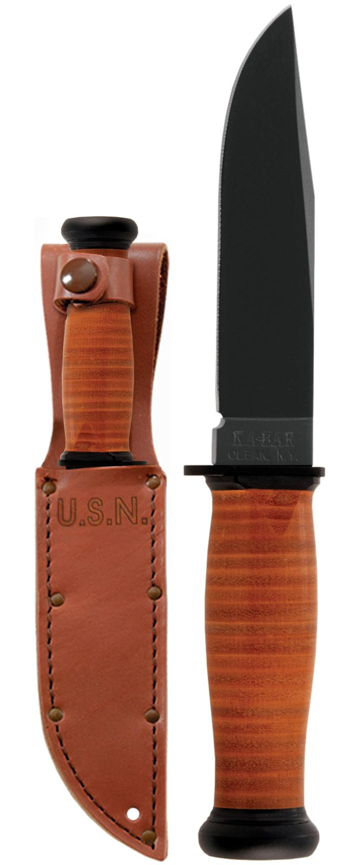 Ka-Bar Mark I, Leather Handle