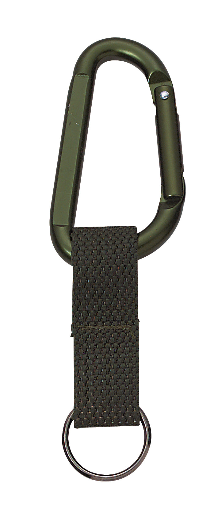Rothco Jumbo 80MM Carabiner W/ Web Strap Key Ring