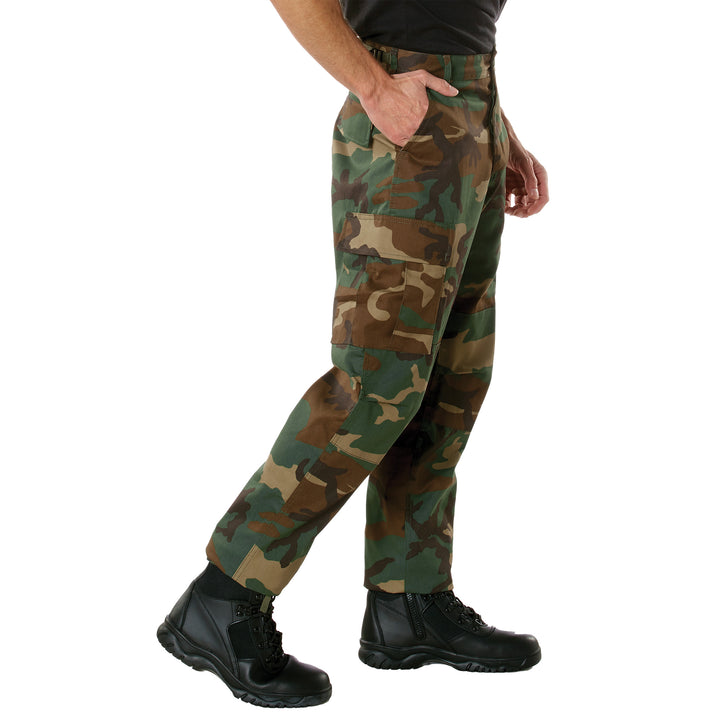 Rothco Relaxed Fit Zipper Fly BDU Camo Pants