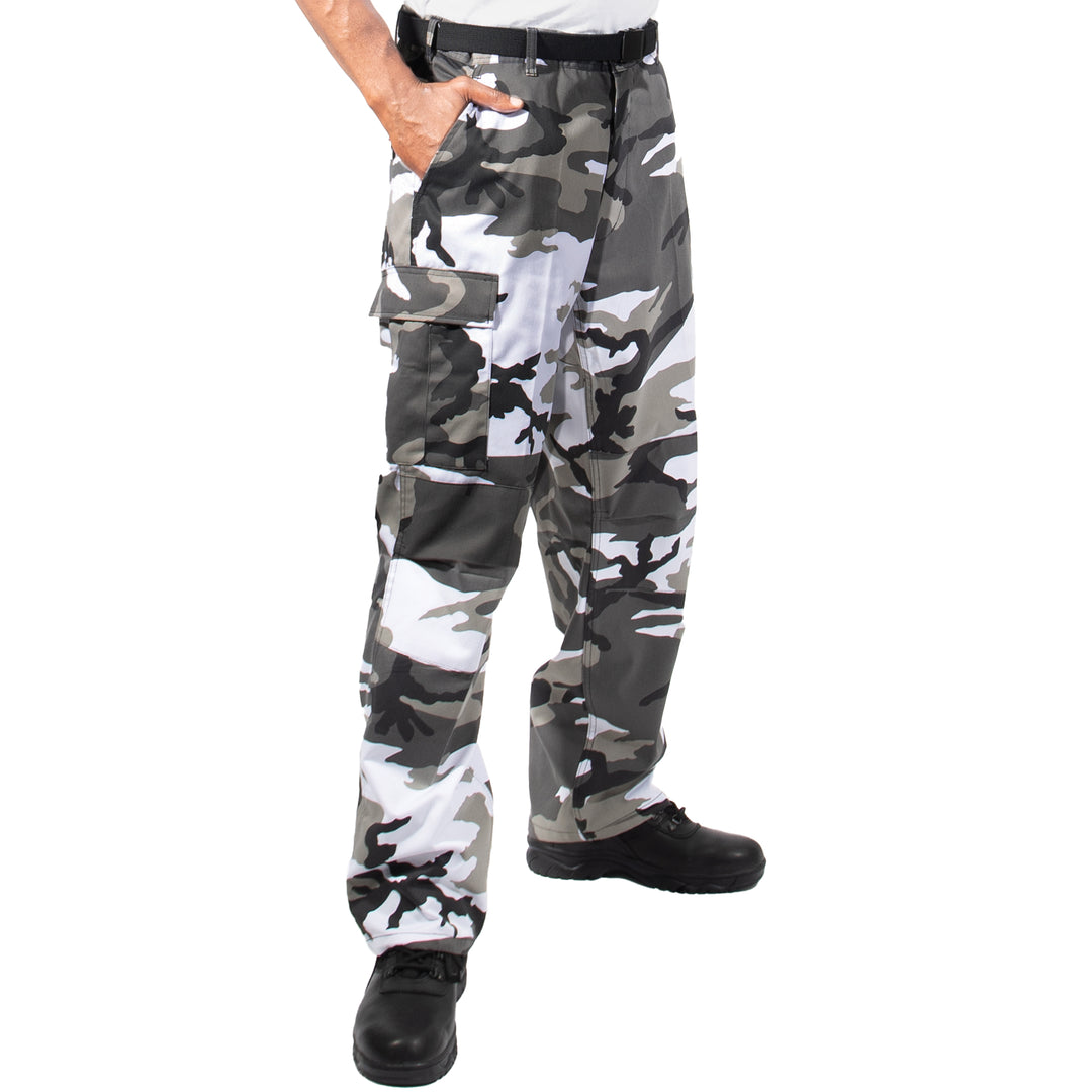 Rothco Relaxed Fit Zipper Fly BDU Camo Pants
