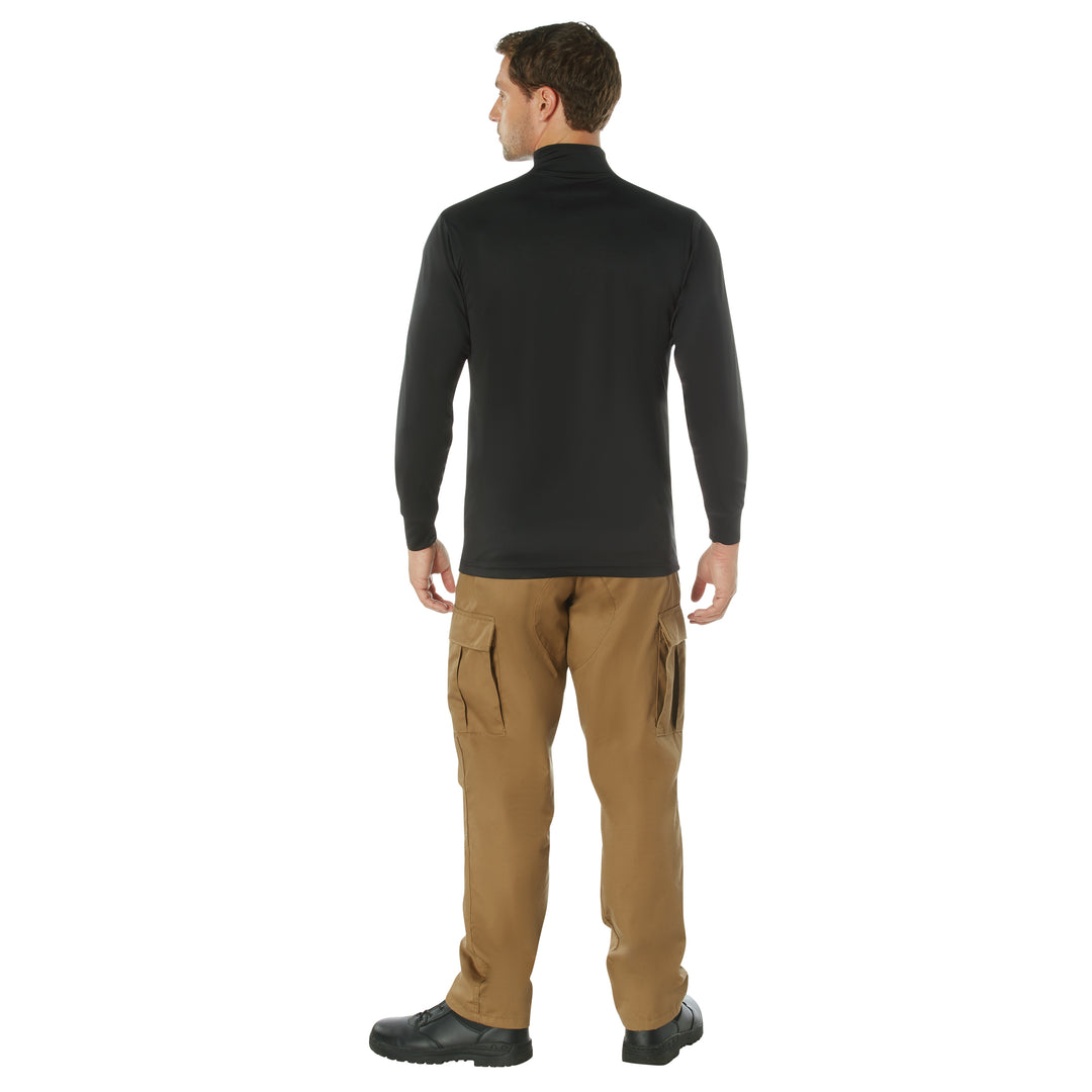 Rothco Moisture Wicking Mock Turtleneck