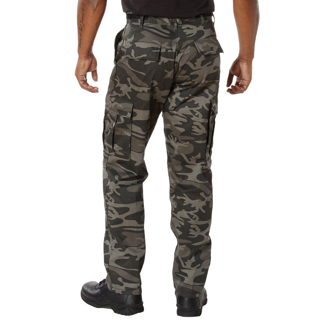 Rothco Tactical Black Camo BDU Pants