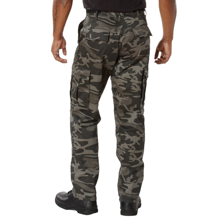Rothco Tactical Black Camo BDU Pants