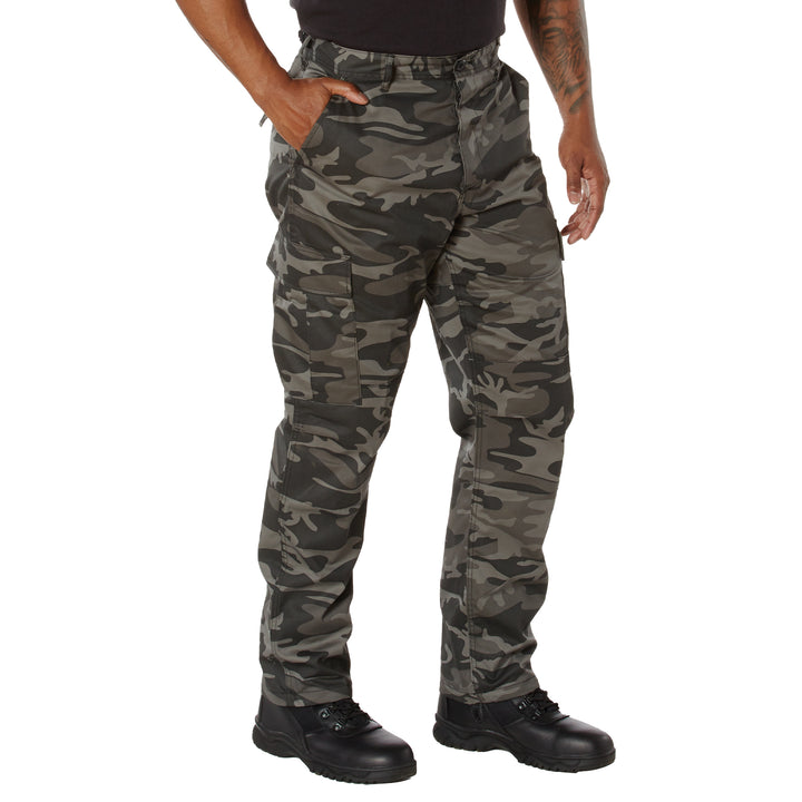 Rothco Tactical Black Camo BDU Pants