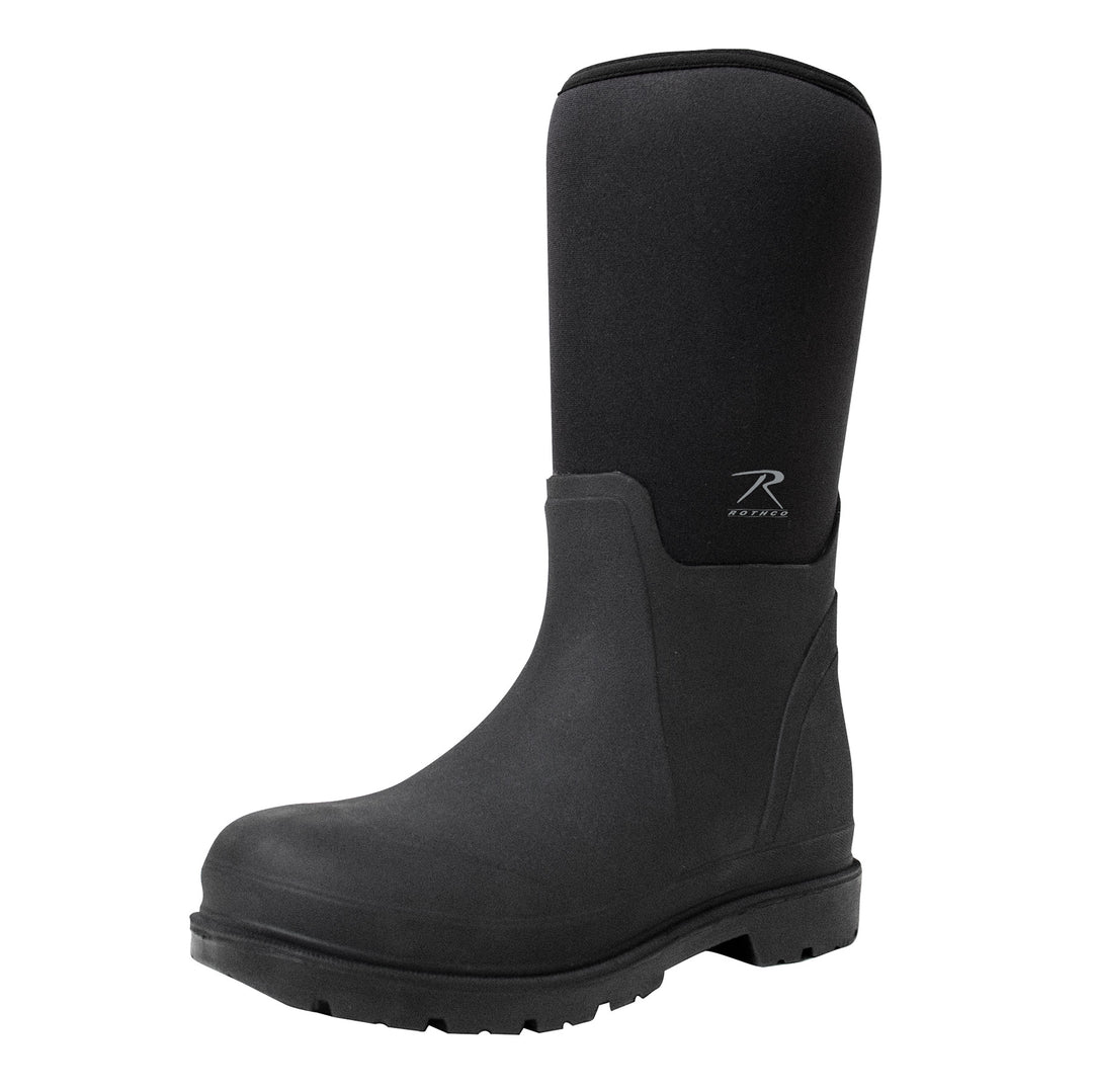 Rothco Waterproof Rubber Boots - Black - 14.5