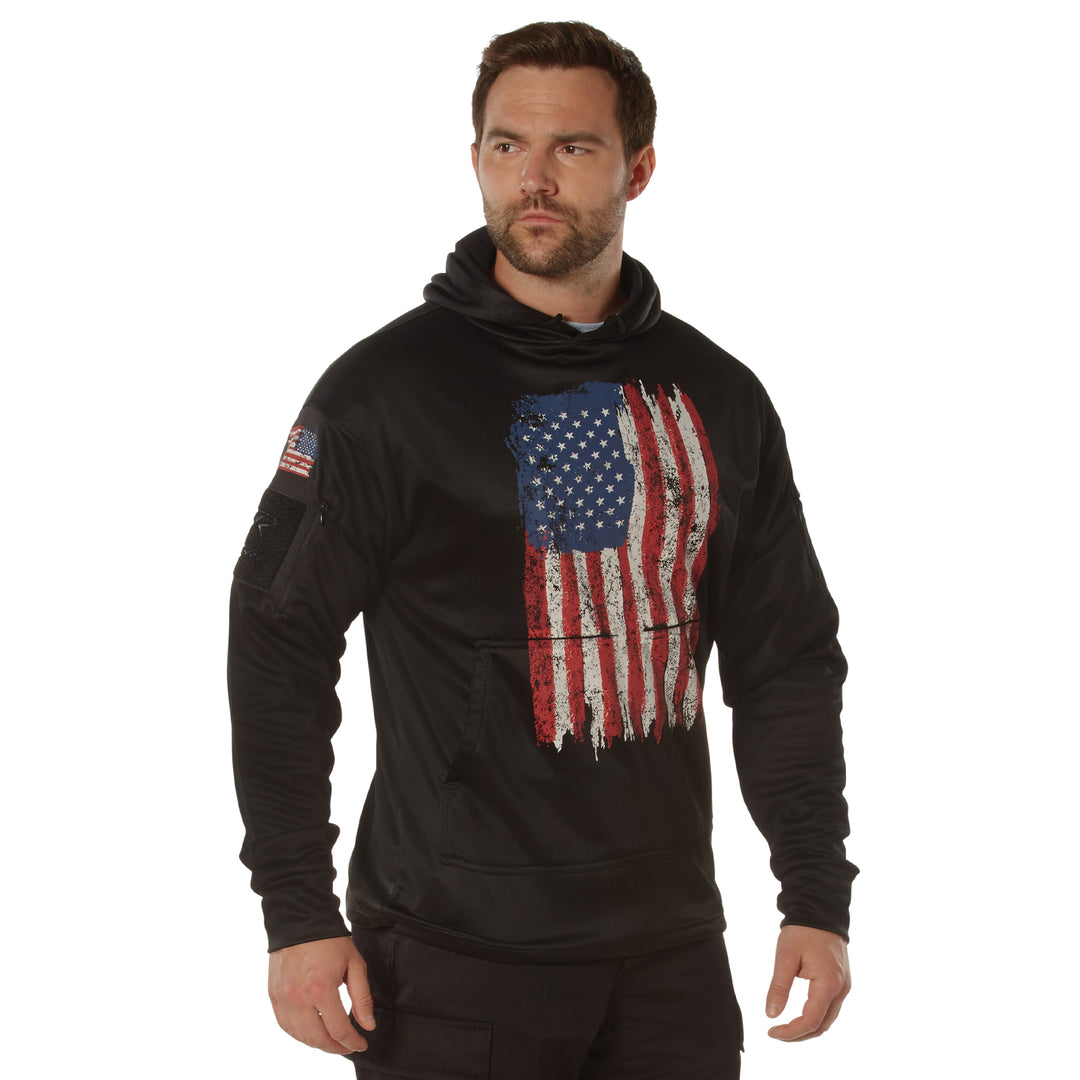 Rothco Concealed Carry U.S. Flag Hoodie