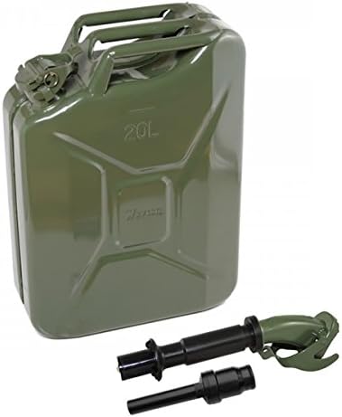 20L Gasoline Jerry Can - Olive Green