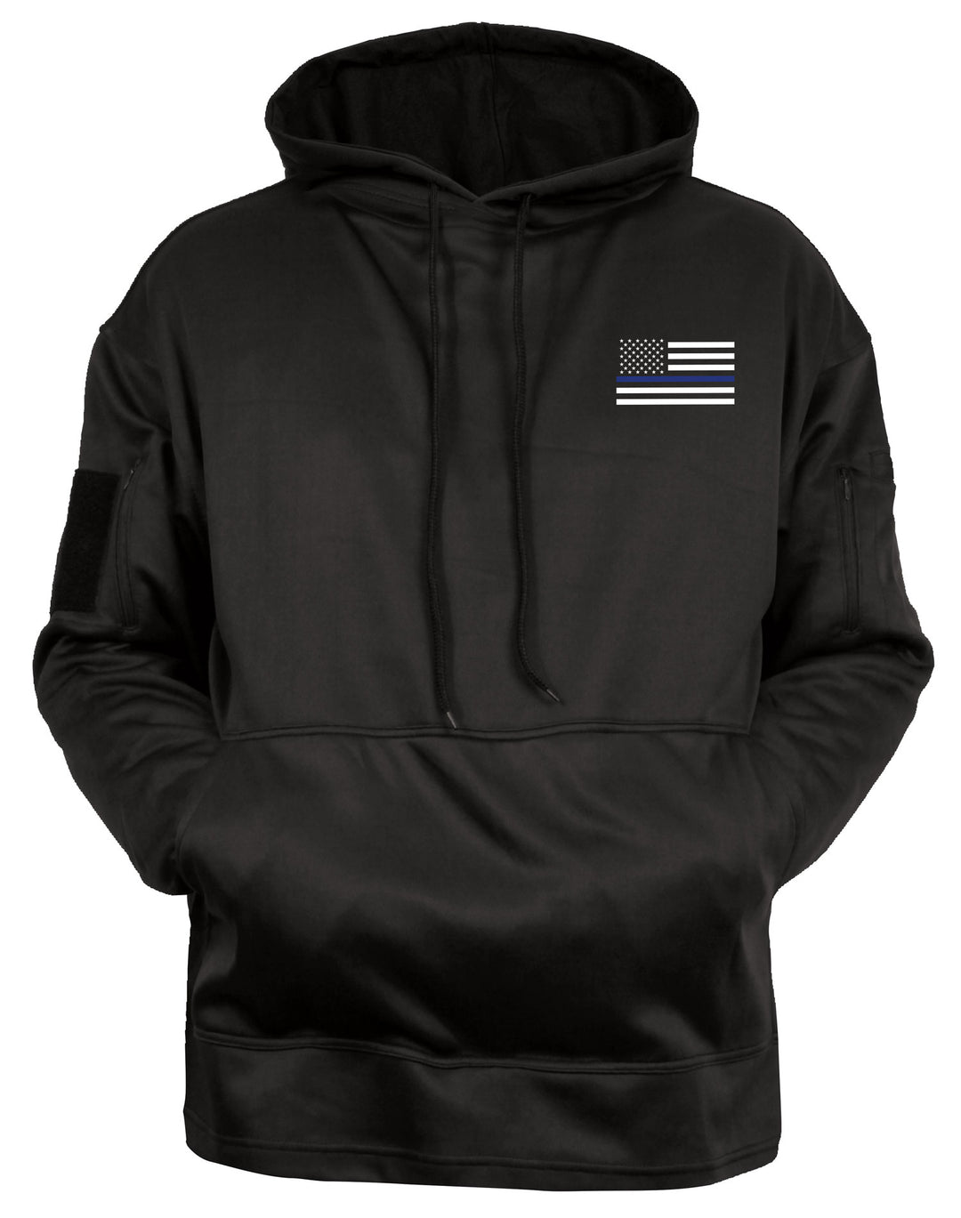 Rothco Honor And Respect Thin Blue Line Concealed Carry Hoodie