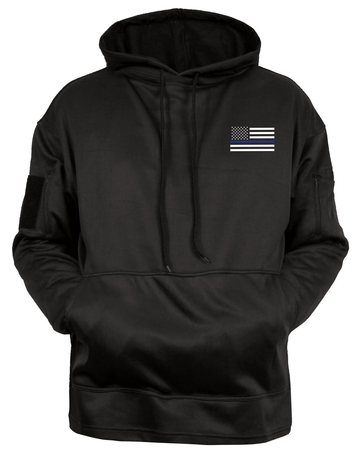 Rothco Honor And Respect Thin Blue Line Concealed Carry Hoodie