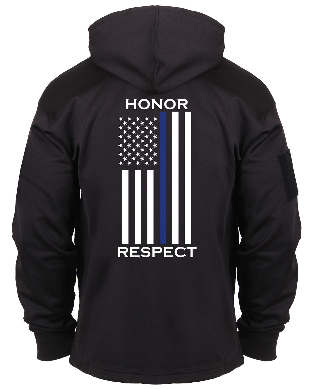 Rothco Honor And Respect Thin Blue Line Concealed Carry Hoodie
