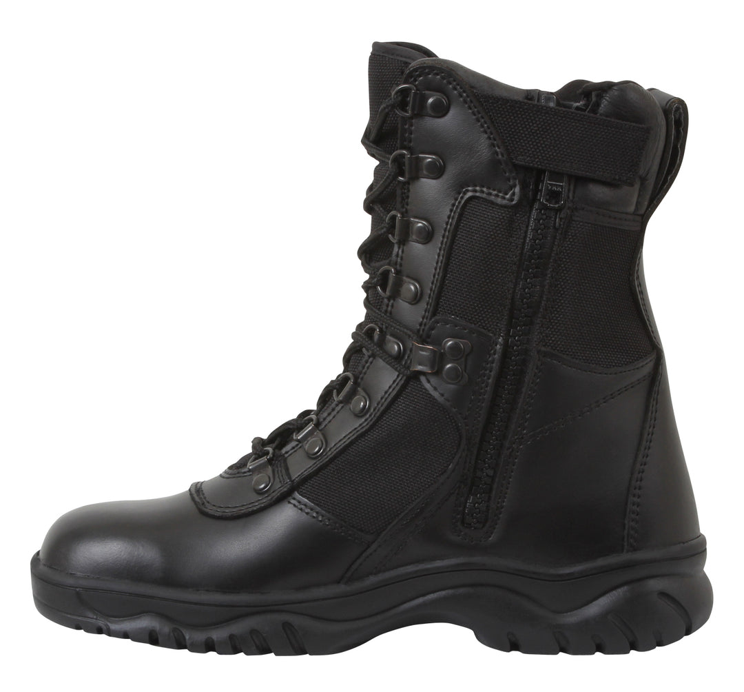 Rothco Forced Entry Tactical Boot W/ Side Zipper - 8 Inch