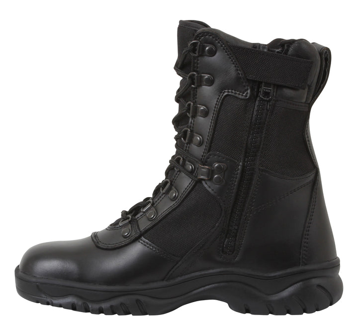 Rothco Forced Entry Tactical Boot W/ Side Zipper - 8 Inch