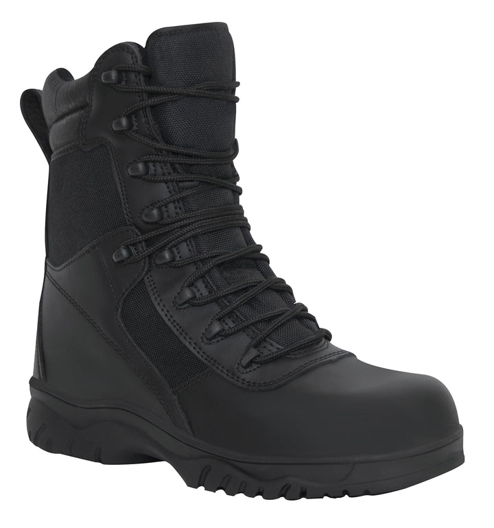 Rothco Forced Entry Tactical Boot W/ Side Zipper & Composite Toe - 8 inch