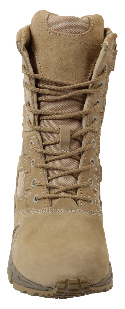 Rothco Forced Entry Deployment Boots W/ Side Zipper - 8 Inch
