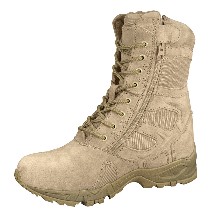 Rothco Forced Entry Deployment Boots W/ Side Zipper - 8 Inch