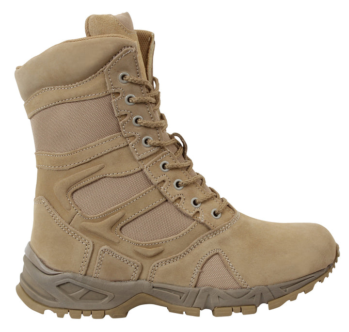 Rothco Forced Entry Deployment Boots W/ Side Zipper - 8 Inch